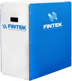 HomeKube water-condensed unit by Fintek — no outdoor unit required